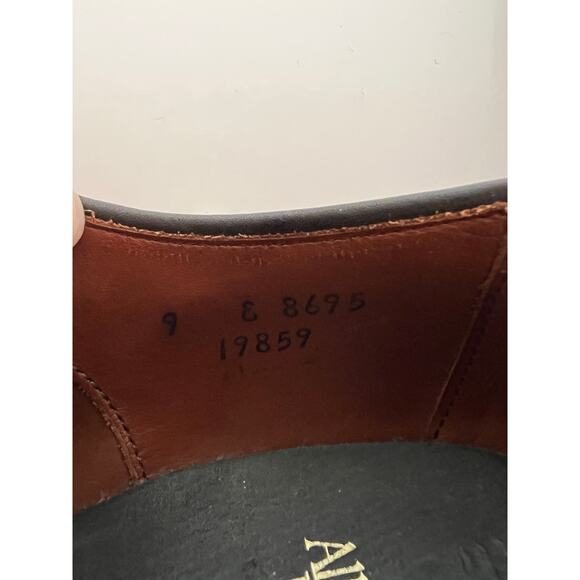 Allen Edmonds Cambridge Shell Cordovan Wingtip Handcrafted in USA Size 9 JJ - Picture 11 of 14